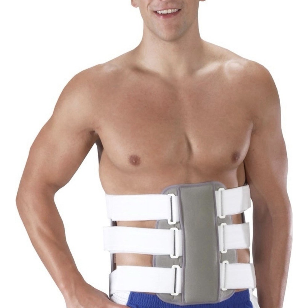 NEW Bilt-Rite Mastex Health LSO-Rite 2 Body Jacket Back Brace, Grey, 2X-Large